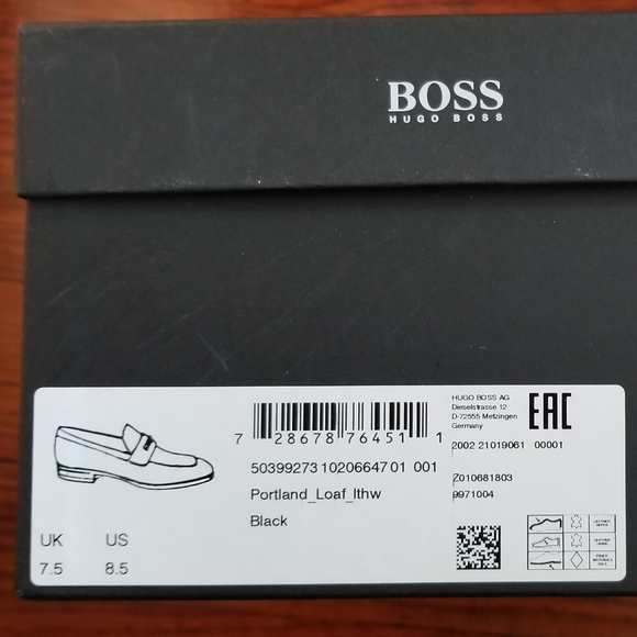 SOLD - Hugo Boss Portland Solid Bit Loafer Size 8.5 - Picture 7 of 8